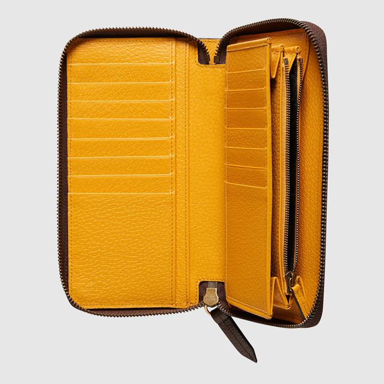 473953.K9GOT.8861.002.100.0030.Light Neo Vintage GG Supreme zip around wallet